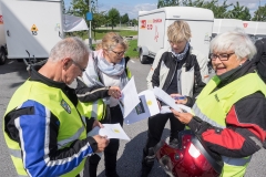 Samling inför start