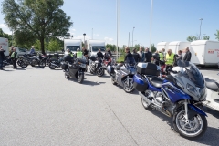 Samling inför start