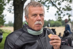 Fikapaus vid Harlösa kyrka