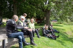 Fikapaus vid Harlösa kyrka