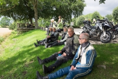 Fikapaus vid Harlösa kyrka