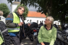 Fikapaus vid Harlösa kyrka